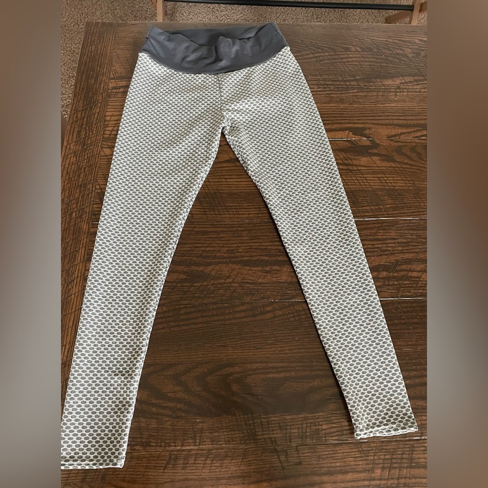High Waisted Honeycomb butt lifting leggings